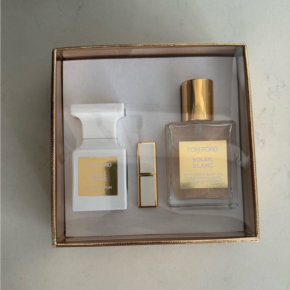 Tom Ford Soleil Blanc Parfum set